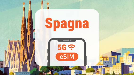 Spagna 5G eSIM | Tripla Rete • AI & TikTok | 1–30 Giorni | Codice QR