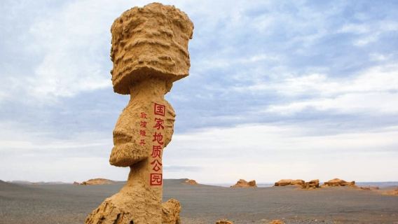 中国甘粛省 玉門関+ヤルダン国家地質公園 ディープツアー プライベートツアー【中国語/英語ガイド付き】