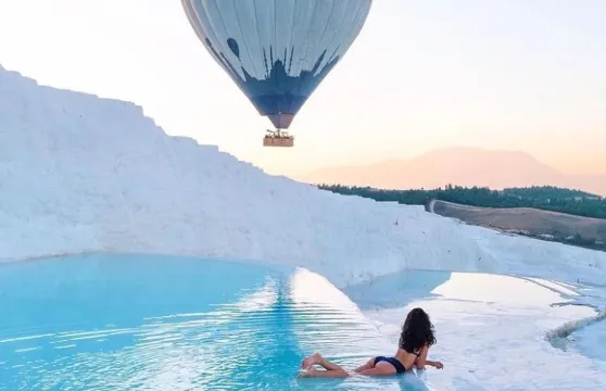 安塔利亞出發棉花堡+希拉波里斯古城一日遊【含餐+包接送】