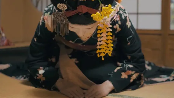 Cultura de Kioto: Cena con una geisha