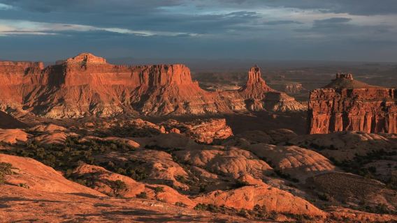 Moab: Canyon Country Sunset Helicopter Tour