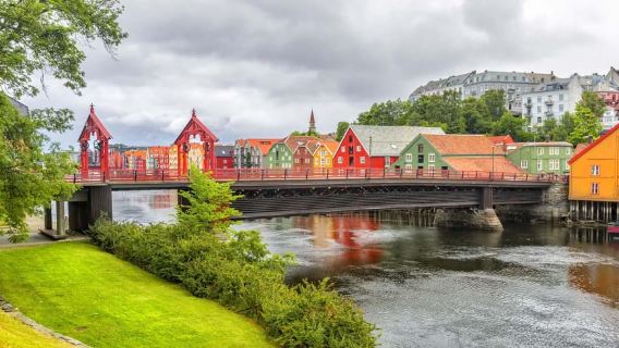 Trondheim: City Highlights Bus and Walking Tour