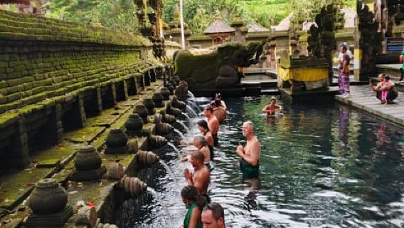 Bali: Rice terrace, Waterfall, and water Temple Day Tour