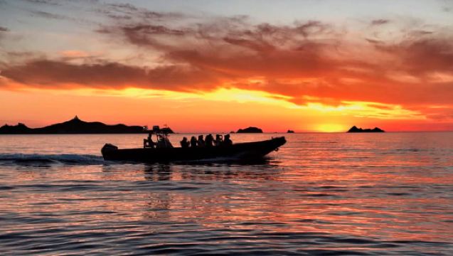 De Sagone/Cargèse: Scandola Piana Sunset Apéritif Baignade