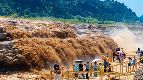 陝西黃河壺口瀑布+黃帝陵一日遊
