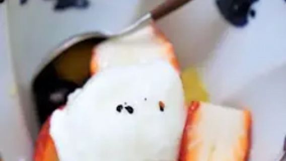 58 Comida popular de Nara Japón Comida japonesa de la antigua capital Nara Blanco