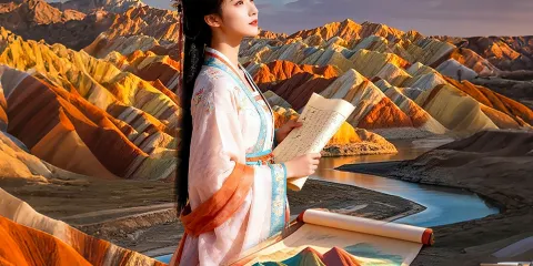 張掖七彩丹霞旅遊景區半日遊【純玩團可看丹霞日落/大巴團/小車團可選】
