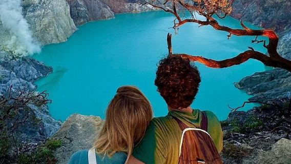 Day Hike Mount Ijen Mid Night Blue Fire Guided Tour