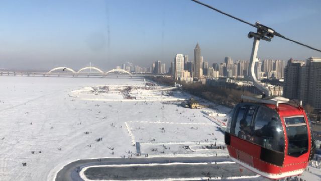 Harbin Sophia Square + Saint Sophia Cathedral + Saint Nicholas Church Songhua River Cableway 1-day tour