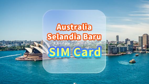 [Australia dan Selandia Baru] Kartu SIM Data 5G | CMI | Kartu SIM Data Kecepatan Tinggi | Hari Tersedia | Pasang dan Pakai | Pengambilan di Bandara Hong Kong