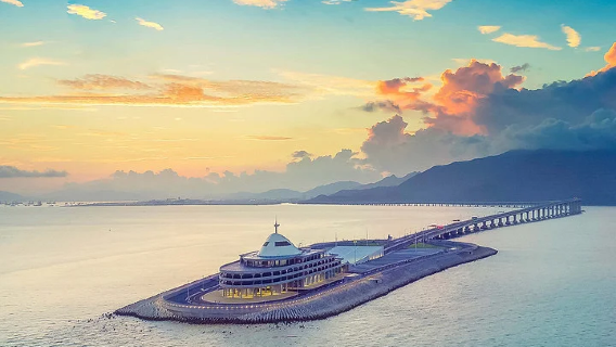 孫中山故居+圓明新園+海天沙灘+港珠澳大橋一日遊【金巴上橋】