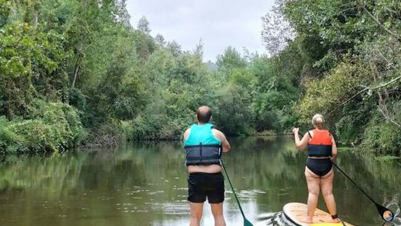 Stand Up Paddle: Excursión por el río Arda con traslado desde Oporto