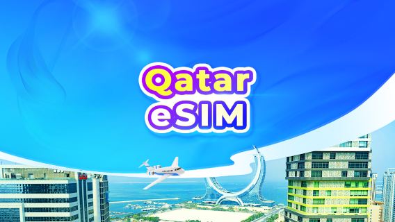 eSIM 5G del Qatar|Pacchetto di utilizzo giornaliero/pacchetto dati|fatturazione 24 ore su 24|1-30 giorni|Codice QR
