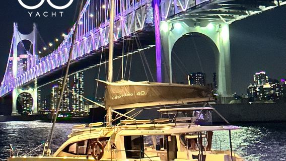 最高の釜山ヨットツアー：海雲台と広安里（GoGoヨット）