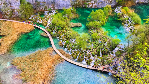 Tour privato con autista a Spalato, Croazia - Parco Nazionale dei Laghi di Plitvice