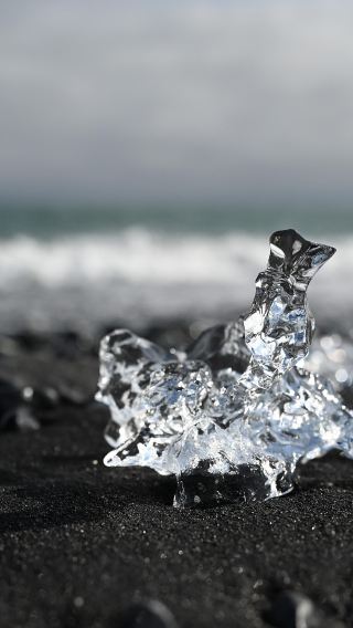 1-day tour to Solheimajokull and Black Sand Beach in Iceland (18-person English minibus group)