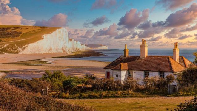 Lawatan sehari ke Tebing Putih Tujuh Saudari & Brighton dari London (pakej berkumpulan berbahasa Cina)