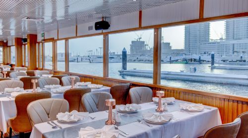 Luxury Dinner Cruise Dubai Marina - Celeste Admission Ticket+International Buffer Dinner (Veg & Non Veg Dishes) (Adult) 2