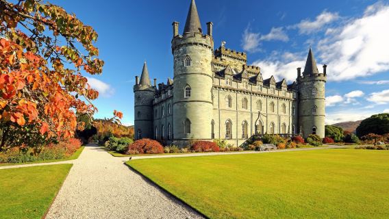Tour di un giorno alle Highlands occidentali scozzesi + Castello di Doune + Inveraray + Lago Lomond con andata e ritorno da Edimburgo