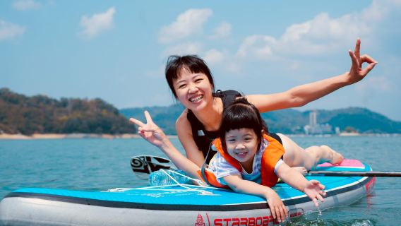 日月潭｜ SUP 立槳體驗｜WahtSUP Instructor 划涉立槳運動