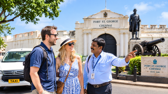 Discover Chennai: Guided City Sightseeing Tour with Lunch & Entry Fee