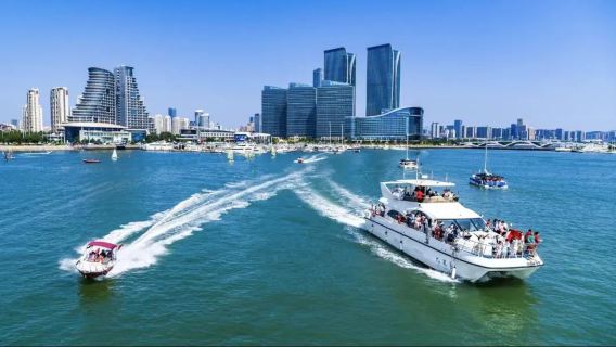 Nikmati Lawatan Sehari Rizhao - Berdua Kapal ke Laut dan Lawatan Sehari Meneroka Pantai Wanbao