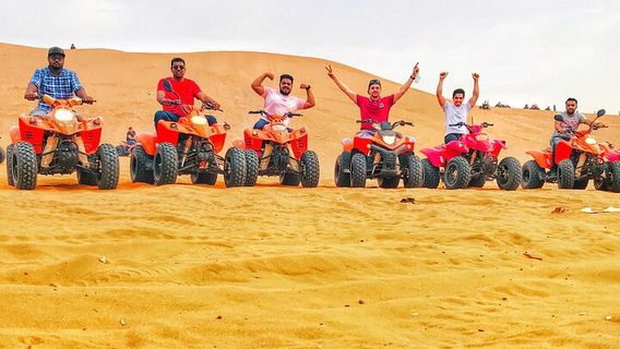Petualangan Pasir Merah 4x4 (Naik Unta, Bersepeda Quad, Rumah Warisan)