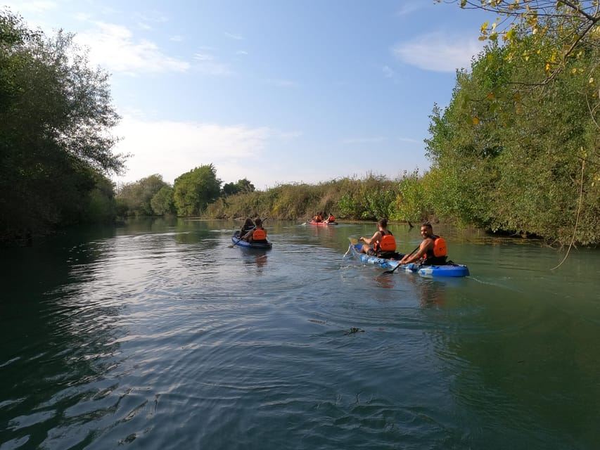 Ammoudia: Kayak down the Acheron 5.5 km