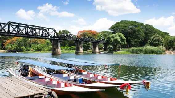 Kanchanaburi: River Kwai and Death Railway Day Tour