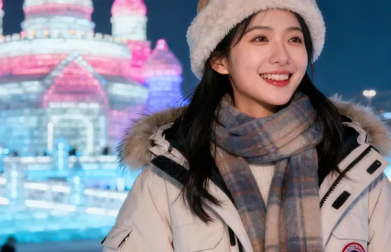 哈爾濱冰雪大世界Trip Moments【跟拍攝影親子照情侶閨蜜兒童跟拍家庭Trip Moments】