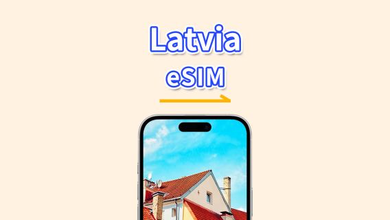 eSIM Lettonie | Données haut débit | 5G/4G | Forfait journalier/données | 24 heures | 1 à 30 jours | Code QR