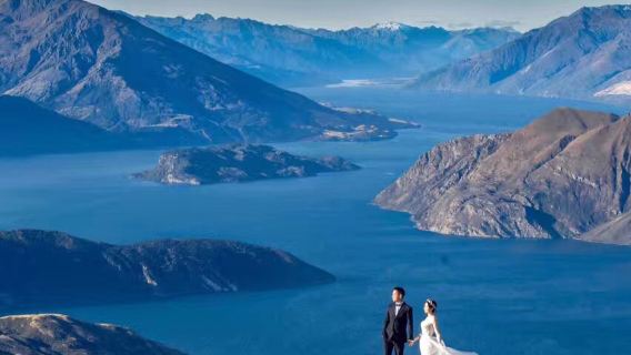 Servizio fotografico a Quilpie, Nuova Zelanda[Servizio fotografico di viaggio globale a Quilpie, Wanaka e Lago Tekapo in Nuova Zelanda: pacchetto per matrimonio, ritratti e riprese seguite]
