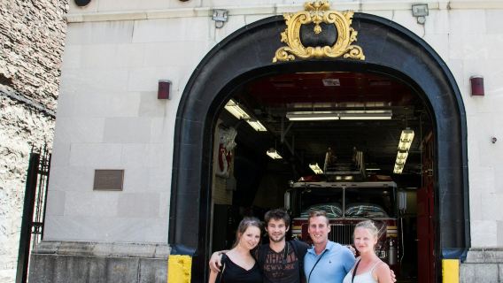 นิวยอร์ก: ทัวร์รถบัสพร้อมไกด์นำเที่ยวเกี่ยวกับรายการทีวีและภาพยนตร์