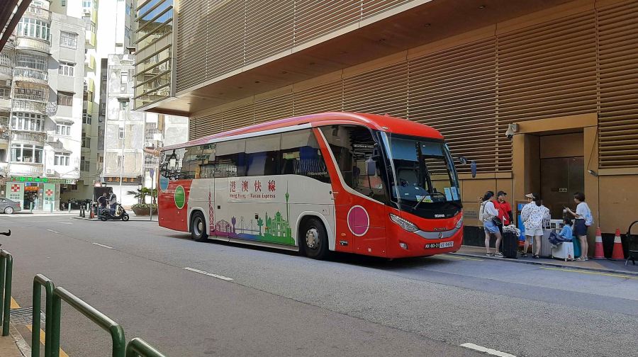 【港澳快綫】澳門到香港跨境直通巴士（環島中港通提供）