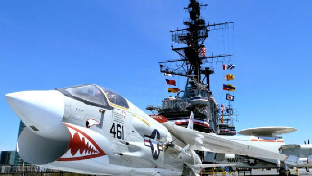 1-day private chartered tour to USS Midway Museum + Unconditional Surrender + Old Town + Balboa Park