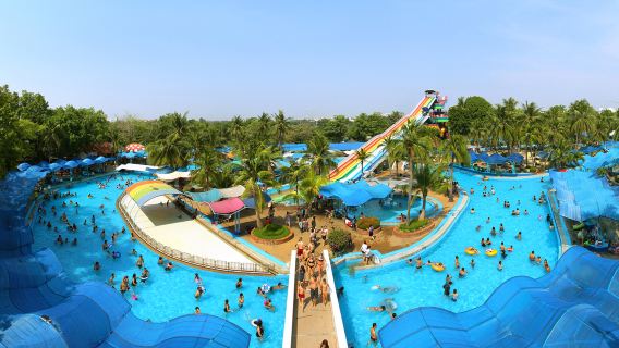 バンコク サイアム ウォーターワールド＋ブッフェランチ券