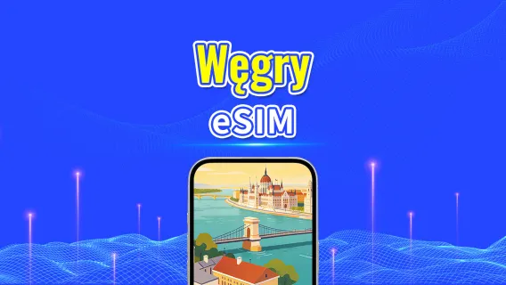 Węgry 5G eSIM  | Dwie Sieci | Pełne wsparcie dla AI i TikToka | Pakiet danych dzienny/łączny | 1–30 dni | Rozliczenie 24-godzinne | Kod QR