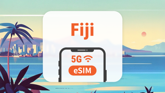 Fiji eSIM | Alle AI & TikTok | 1–30 dage | QR-kode