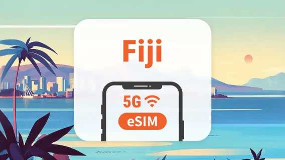 Fiji eSIM | All AI & TikTok | 1–30 Days | QR Code