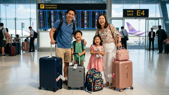 บริการรับฝากสัมภาระ กรุงเทพฯ – สนามบินภูเก็ต