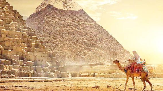 Medieval Cairo: Pyramids of Giza, Ibn Tulun Mosque & Gayer Anderson Museum from Alexandria