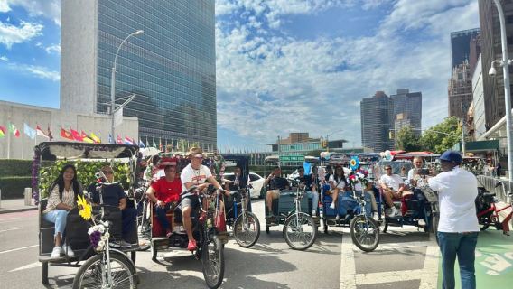 NYC Pedicab Tours: Central Park, Times Square, 5th Avenue