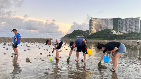 海南三亞小東海趕海體驗【提供全套趕海工具+專業教練帶隊指導】