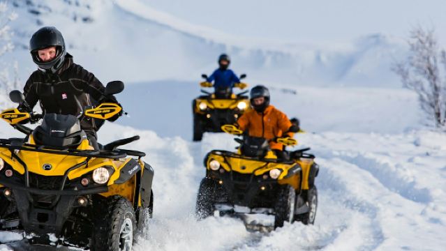 ทัวร์ขับรถเอทีวีชมยอดเขาคู่เมืองเรคยาวิก 2 ชั่วโมง