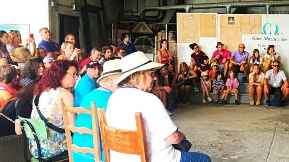 Murano: Glass Blowing Demo + One-Way Transfer