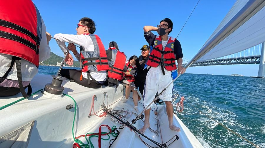 【大連帆船出海】大連星海灣遊艇港帆船包船出海
