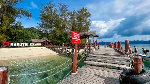 Tour di snorkeling alle isole gemelle di Sabah: Manukan + Mamutik|Pranzo incluso|Tour di gruppo