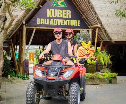 Perjalanan satu hari ATV Kuber di Bali|Pilihan sepeda tunggal/ganda