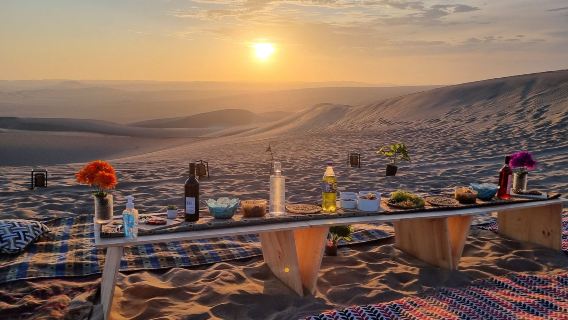 Paracas en Huacachina zonsondergang picknicktour
