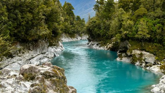 Christchurch ke Franz Josef melalui Hokitika (Sehala)